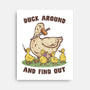 Duck Around-None-Stretched-Canvas-kg07