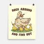 Duck Around-None-Matte-Poster-kg07