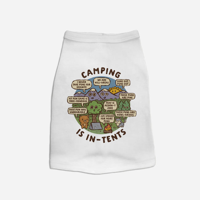 Camping Is In-Tents-Dog-Basic-Pet Tank-kg07