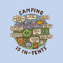 Camping Is In-Tents-Unisex-Crew Neck-Sweatshirt-kg07