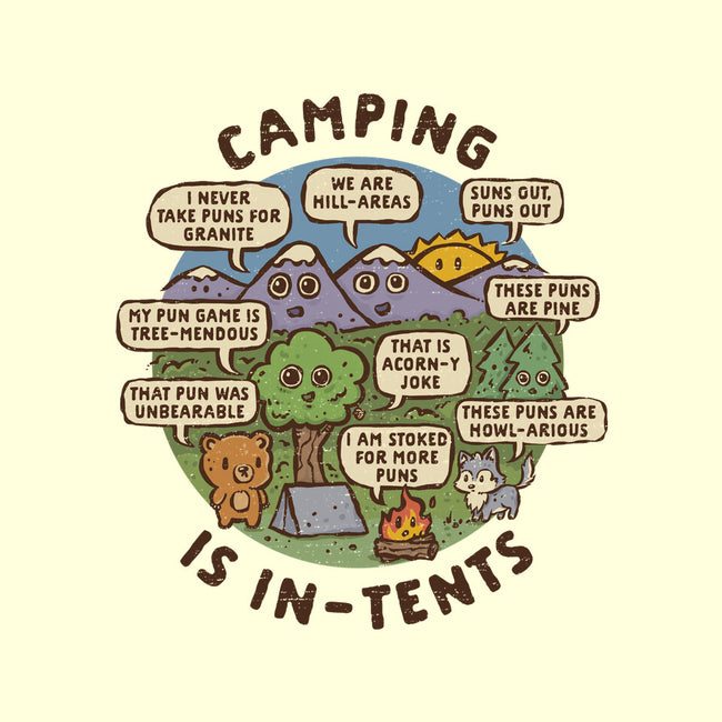 Camping Is In-Tents-None-Beach-Towel-kg07