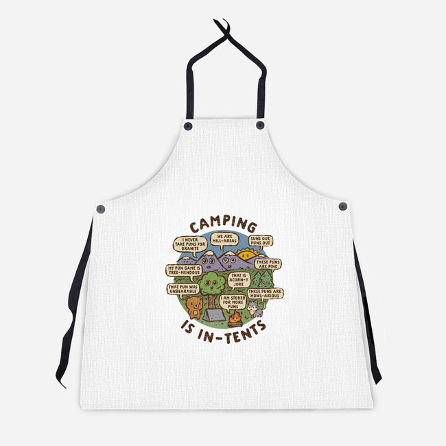 Camping Is In-Tents-Unisex-Kitchen-Apron-kg07