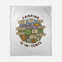 Camping Is In-Tents-None-Fleece-Blanket-kg07