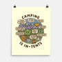 Camping Is In-Tents-None-Matte-Poster-kg07