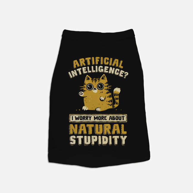 Natural Stupidity-Cat-Basic-Pet Tank-kg07