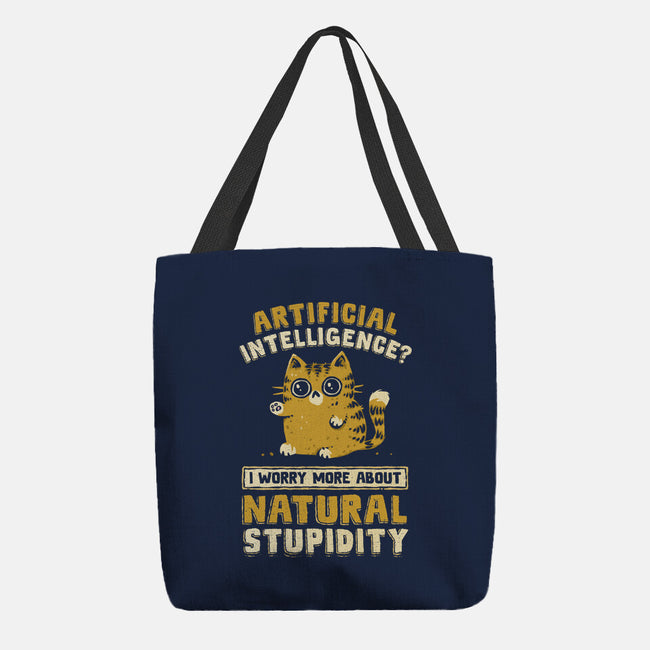 Natural Stupidity-None-Basic Tote-Bag-kg07