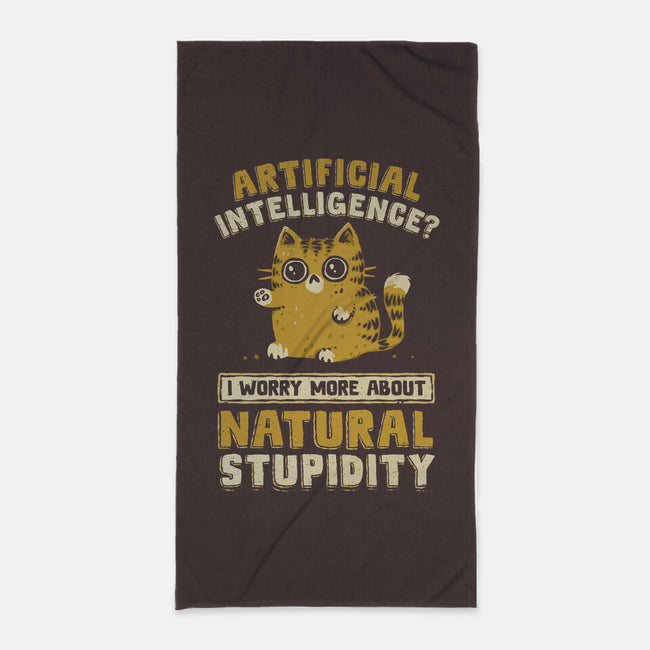 Natural Stupidity-None-Beach-Towel-kg07