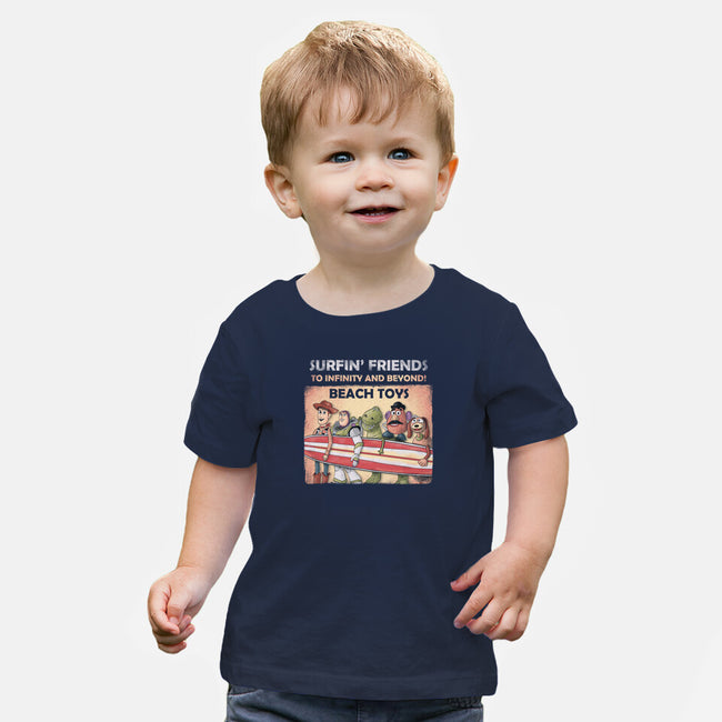 The Beach Toys-Baby-Basic-Tee-NMdesign