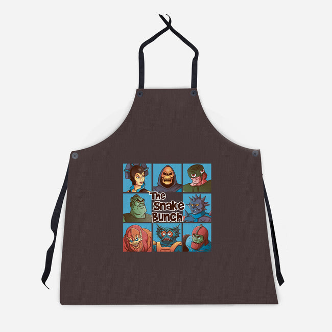 The Snake Bunch-Unisex-Kitchen-Apron-Skullpy