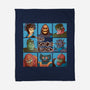 The Snake Bunch-None-Fleece-Blanket-Skullpy