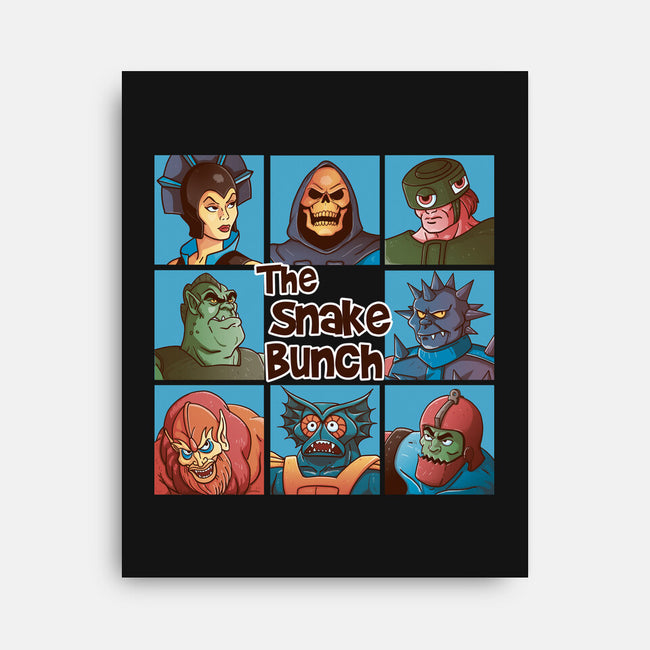 The Snake Bunch-None-Stretched-Canvas-Skullpy