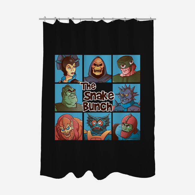 The Snake Bunch-None-Polyester-Shower Curtain-Skullpy