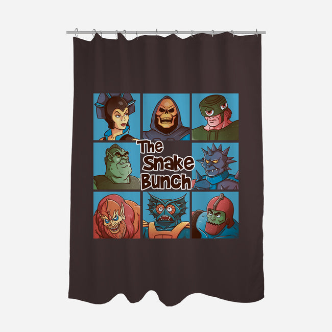 The Snake Bunch-None-Polyester-Shower Curtain-Skullpy