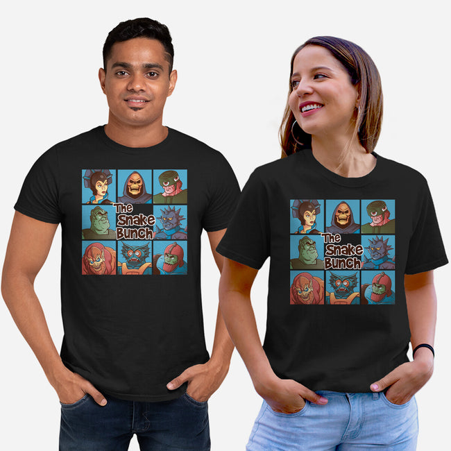 The Snake Bunch-Unisex-Basic-Tee-Skullpy