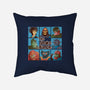 The Snake Bunch-None-Removable Cover w Insert-Throw Pillow-Skullpy