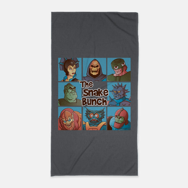 The Snake Bunch-None-Beach-Towel-Skullpy