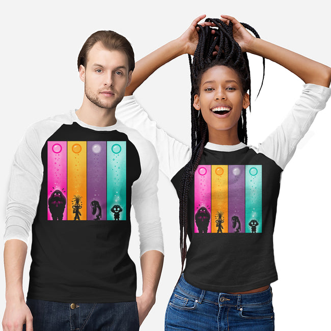 New School Emotions-Unisex-Baseball-Tee-Vallina84