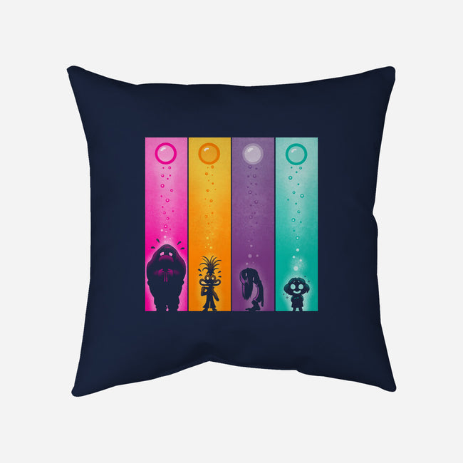 New School Emotions-None-Removable Cover-Throw Pillow-Vallina84