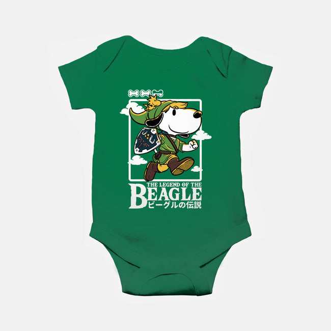 The Legend Of The Beagle-Baby-Basic-Onesie-Studio Mootant