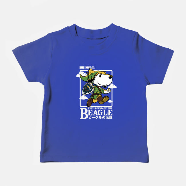 The Legend Of The Beagle-Baby-Basic-Tee-Studio Mootant