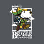 The Legend Of The Beagle-Womens-V-Neck-Tee-Studio Mootant