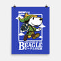 The Legend Of The Beagle-None-Matte-Poster-Studio Mootant