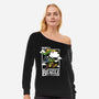 The Legend Of The Beagle-Womens-Off Shoulder-Sweatshirt-Studio Mootant