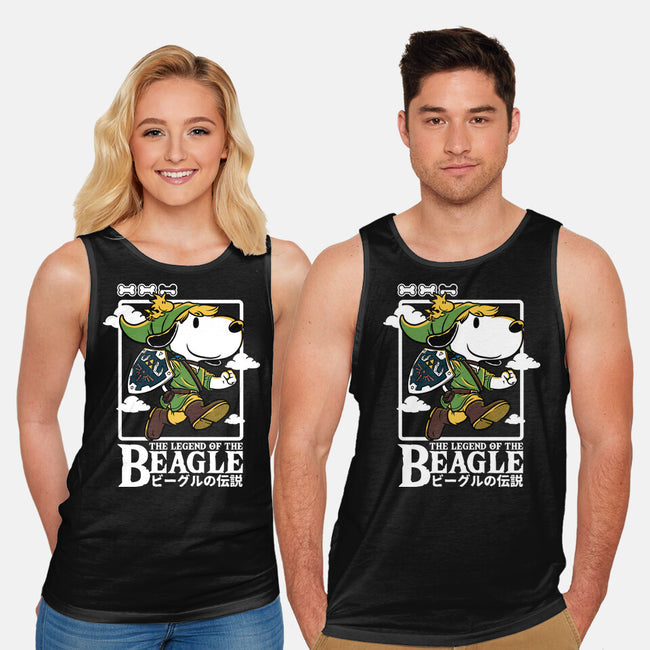 The Legend Of The Beagle-Unisex-Basic-Tank-Studio Mootant