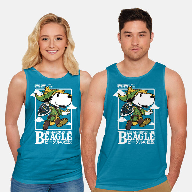 The Legend Of The Beagle-Unisex-Basic-Tank-Studio Mootant