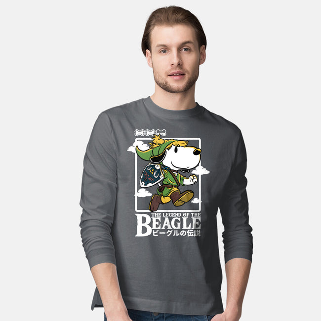 The Legend Of The Beagle-Mens-Long Sleeved-Tee-Studio Mootant