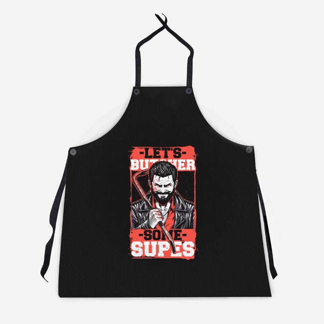 Super Heroes Hunter-Unisex-Kitchen-Apron-Studio Mootant