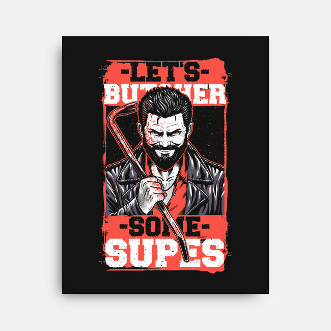 Super Heroes Hunter-None-Stretched-Canvas-Studio Mootant