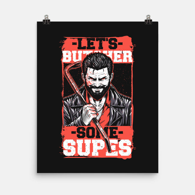 Super Heroes Hunter-None-Matte-Poster-Studio Mootant