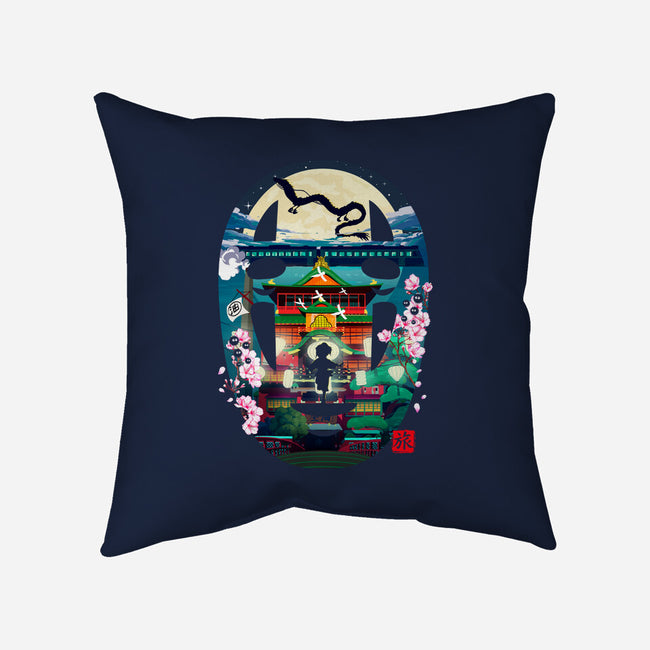 Spirited Journey-None-Removable Cover-Throw Pillow-Arinesart