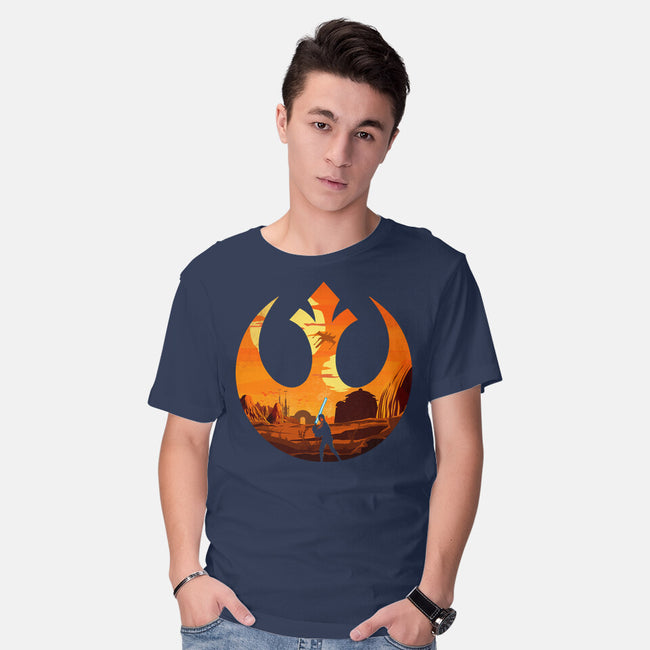 The Knight Farmer-Mens-Basic-Tee-Arinesart