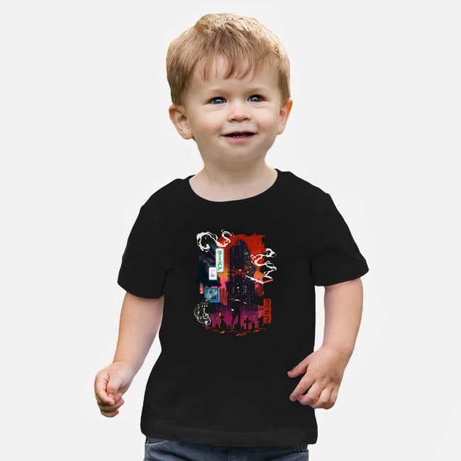 Cowboy From Mars-Baby-Basic-Tee-Arinesart