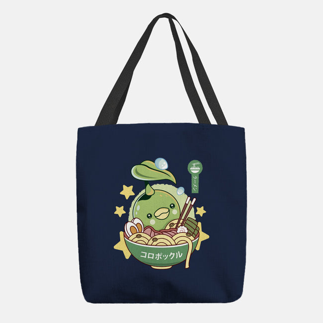 Korpokkur Ramen-None-Basic Tote-Bag-LAGELANTEE