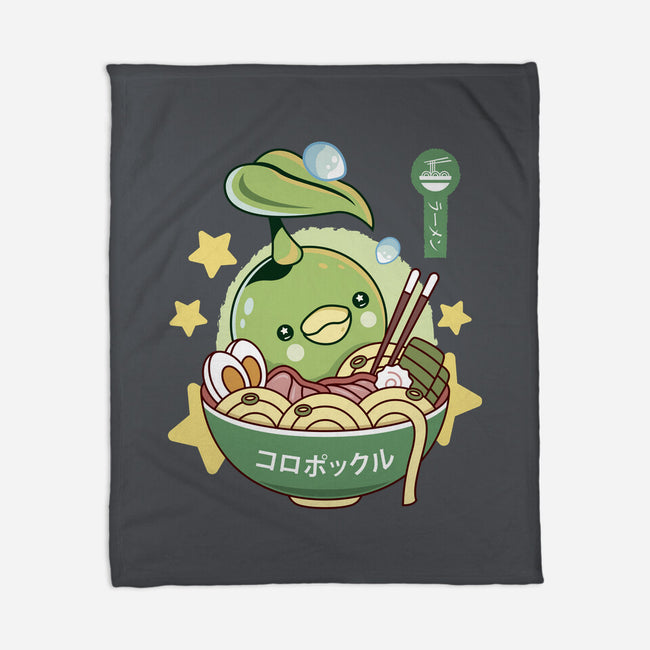 Korpokkur Ramen-None-Fleece-Blanket-LAGELANTEE