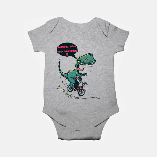 No Hands-Baby-Basic-Onesie-AndreusD