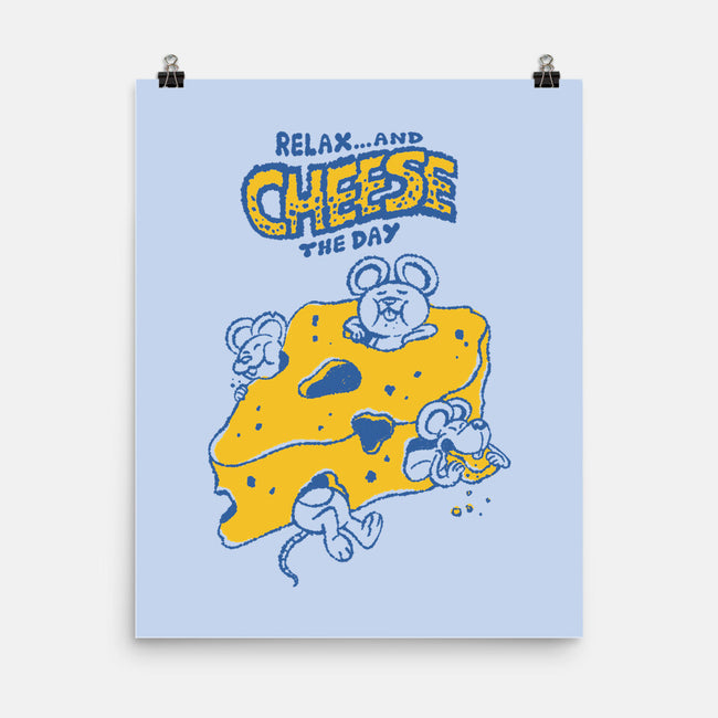 Cheese The Day-None-Matte-Poster-Henrique Torres