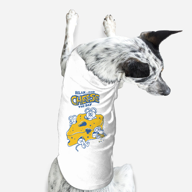 Cheese The Day-Dog-Basic-Pet Tank-Henrique Torres