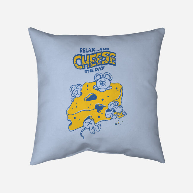 Cheese The Day-None-Removable Cover w Insert-Throw Pillow-Henrique Torres