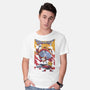 Breakfast Quest-Mens-Basic-Tee-Henrique Torres