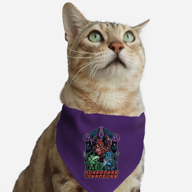 Power Girls Dungeons-Cat-Adjustable-Pet Collar-Studio Mootant