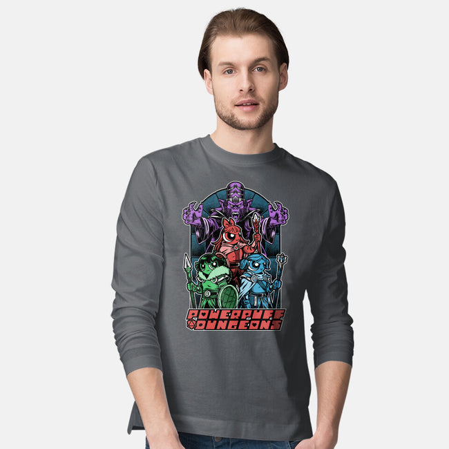 Power Girls Dungeons-Mens-Long Sleeved-Tee-Studio Mootant