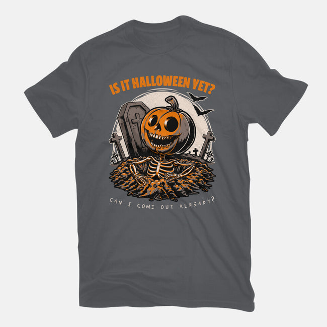 Halloween Approaches-Mens-Basic-Tee-Studio Mootant