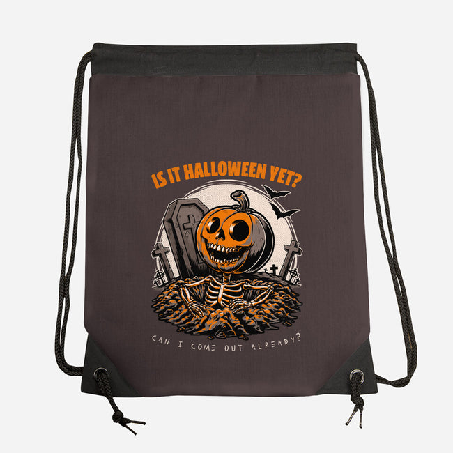 Halloween Approaches-None-Drawstring-Bag-Studio Mootant