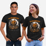 Halloween Approaches-Unisex-Basic-Tee-Studio Mootant