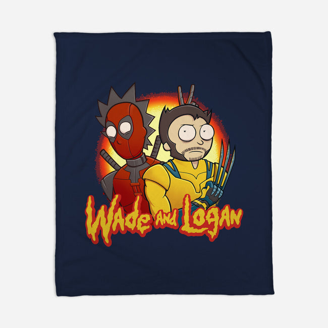 Wade And Logan Misadventure-None-Fleece-Blanket-kgullholmen