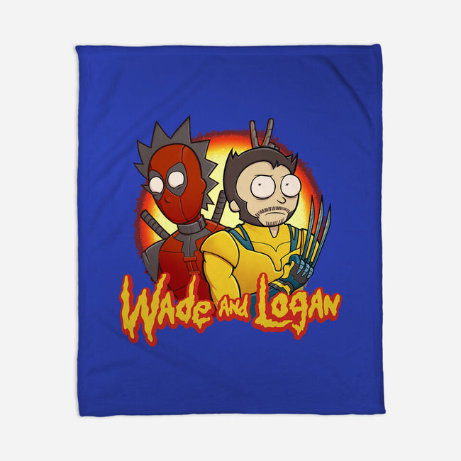 Wade And Logan Misadventure-None-Fleece-Blanket-kgullholmen